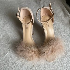 Fluffy heels